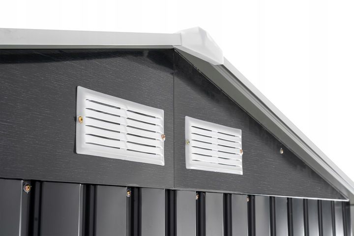 Corciano M-E redskabsskur 340x319x200 cm - havegarage 1 stk.