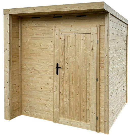 Handy værktøjsskur 4iQ Group 2x1,7 m træværktøjsskur 1 stk.