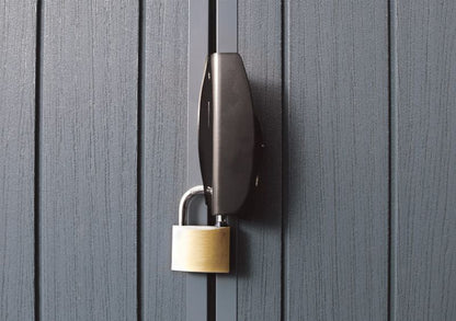 Keter Darwin 4x6 værktøjsskur til have, grøn, 1 stk.