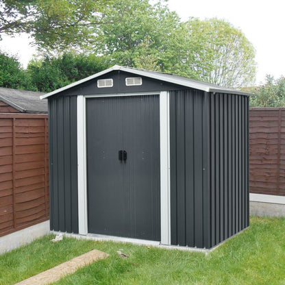 Blooma metalværktøjsskur 192 x 152 x 200 cm