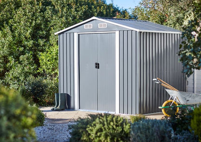 GoodHome metalværktøjsskur 236 x 195 x 210 cm