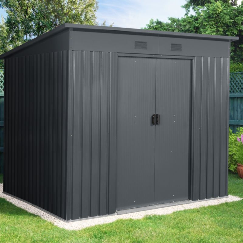 GoodHome metalværktøjsskur 4,5 m²