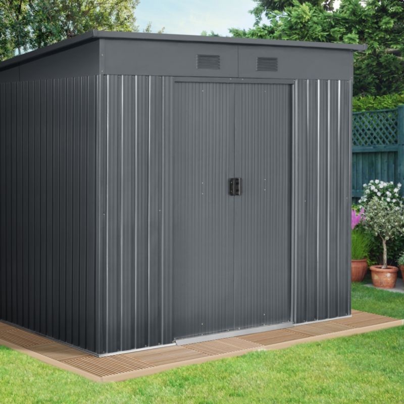 GoodHome metalværktøjsskur 6,64 m²