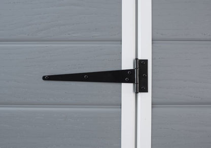 Keter Manor 6x5 redskabsskur i beige, 1 stk.