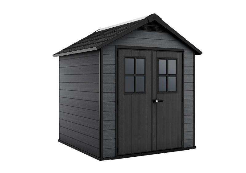 Keter Newton 757 havehus til værktøj i grafit, 1 stk.