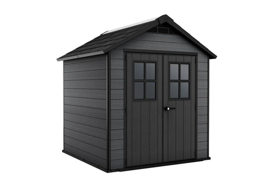 Keter Newton 757 havehus til værktøj i grafit, 1 stk.