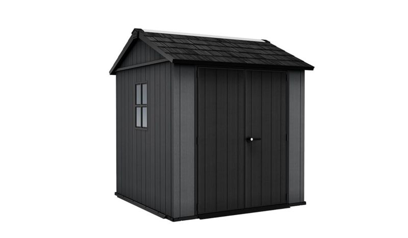 Keter Newton Plus 7 x 7,5 redskabsskur i grafit, 1 stk.