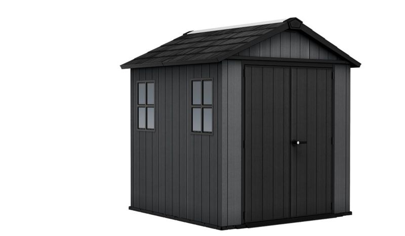 Keter Newton Plus 7 x 7,5 redskabsskur i grafit, 1 stk.