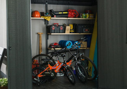 Keter Artisan 9x7 haveskur til værktøj, grå, 1 stk.