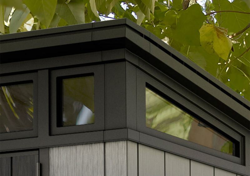 Keter Artisan 9x7 haveskur til værktøj, grå, 1 stk.