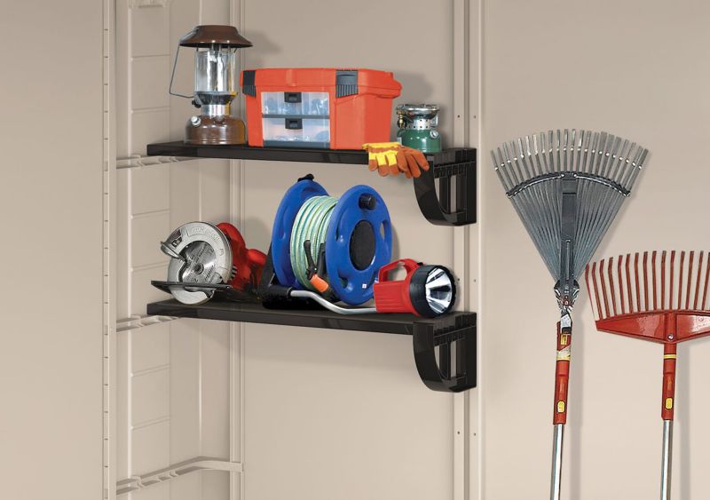 Keter Factor 8x6 beige værktøjshus til haven, 1 stk.