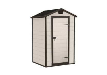 Keter Manor 4x3 beige værktøjshus til have, 1 stk.