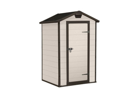 Keter Manor 4x3 beige værktøjshus til have, 1 stk.