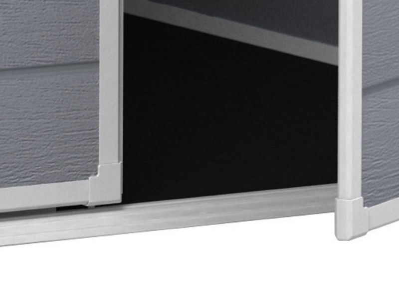 Keter Manor 4x3 beige værktøjshus til have, 1 stk.