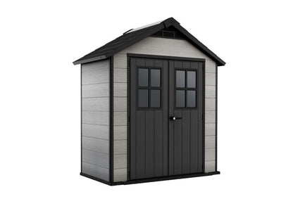 Oakland 754 værktøjshus til havegrunden, gråt, 1 stk.