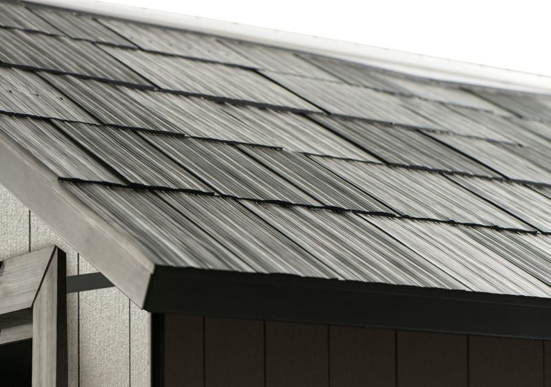 Oakland 754 værktøjshus til havegrunden, gråt, 1 stk.