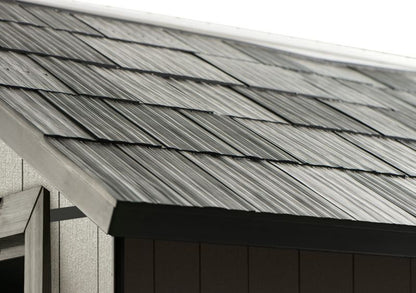 Oakland 754 værktøjshus til havegrunden, gråt, 1 stk.