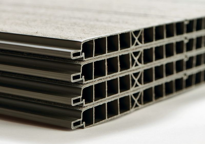 Oakland 754 værktøjshus til havegrunden, gråt, 1 stk.