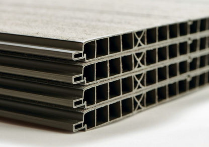 Oakland 754 værktøjshus til havegrunden, gråt, 1 stk.