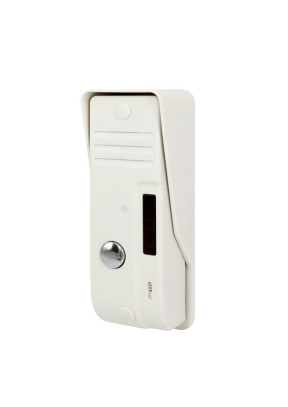 Vægmonteret dørtelefon med håndsæt A1-FR/SH hvid
