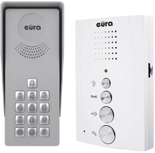 Dørtelefon med kodelås Eura Entra ADP-38A3