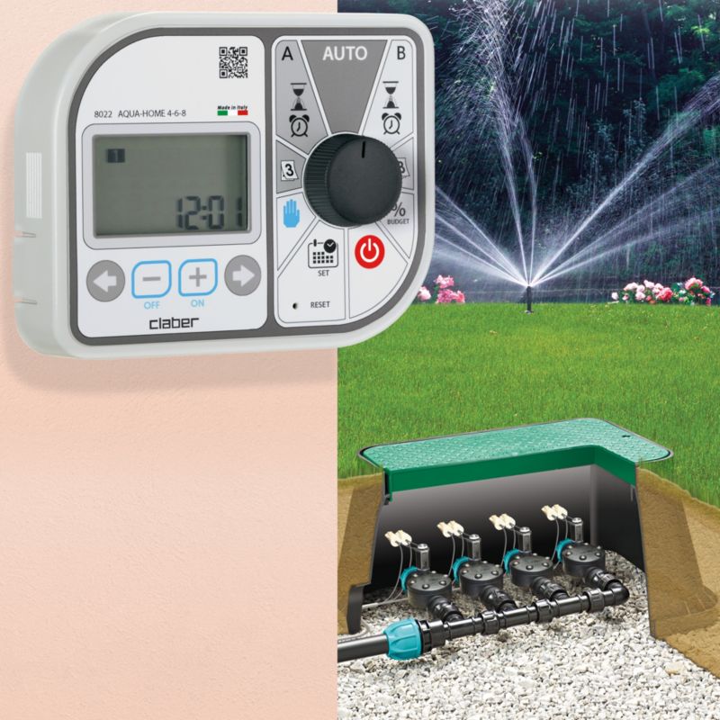 Hjemmecontroller 24 V til havevanding
