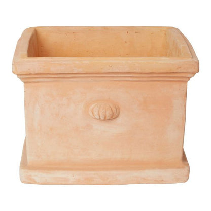 Verve terracotta kvadratisk plantekasse 35 cm