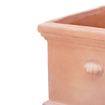 Verve terracotta kvadratisk plantekasse 35 cm