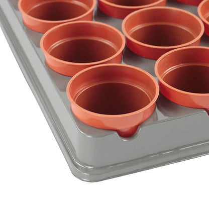 GoodHome 40 stk. potter med bakke