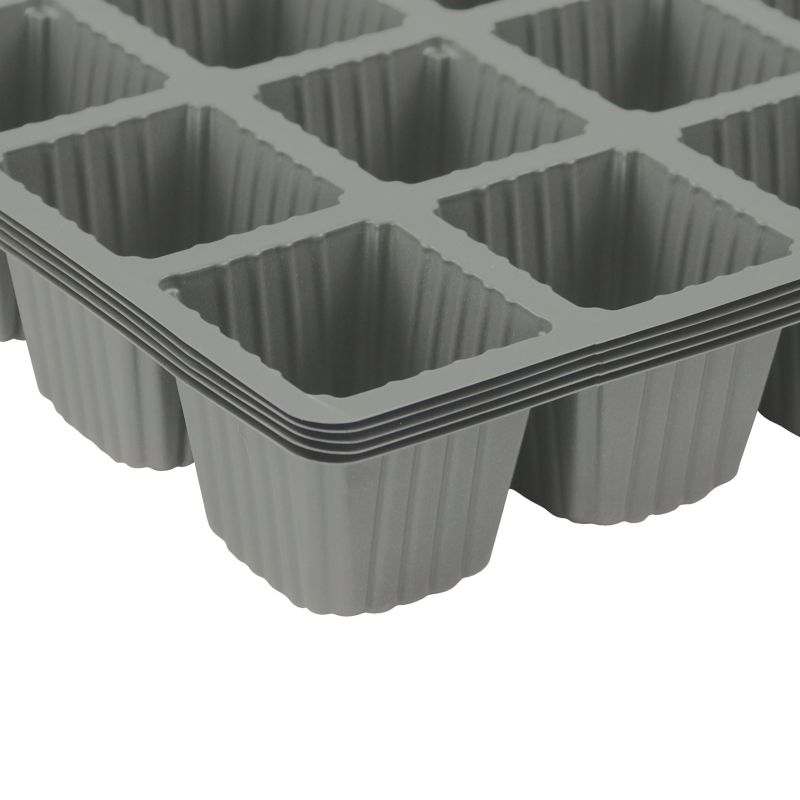 Verve produktionspotte 5,2 x 5,2 x 15 cm, 5 stk.