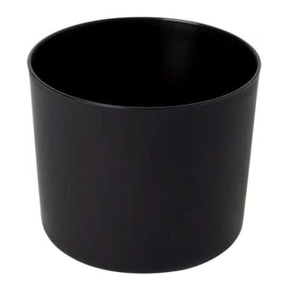 Upcycling-antracit plantekrukke 21 cm