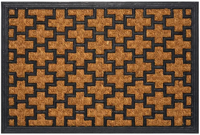 Dørmåtte 40 x 60 cm Kokosfiber/Gummi