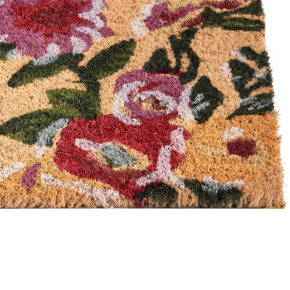 Dørmåtte 40 x 60 cm Flerfarvet Kokosfiber