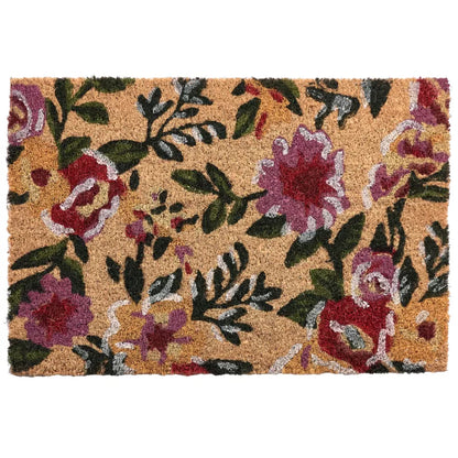 Dørmåtte 40 x 60 cm Flerfarvet Kokosfiber