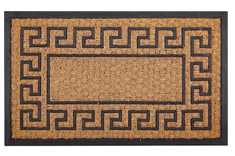 Dørmåtte 45 x 75 cm Brun Kokosfiber/Gummi 17464