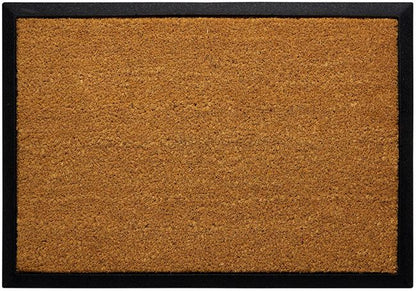 Dørmåtte 45x65 cm Kokosfiber Sort