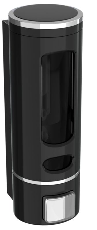 Vægmonteret Sæbedispenser Sort 400 ml 1 stk.