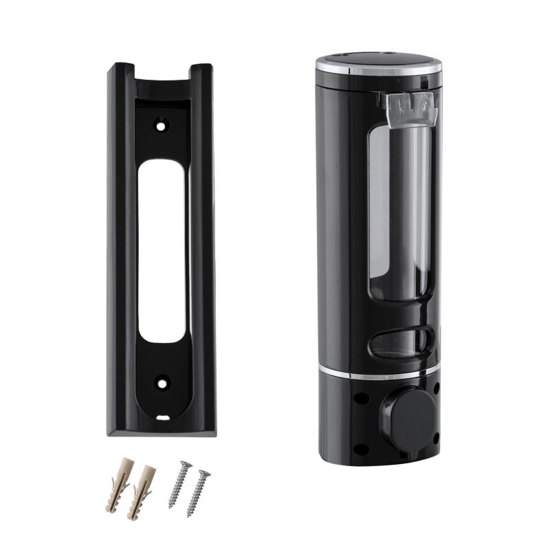 Vægmonteret Sæbedispenser Sort 400 ml 1 stk.
