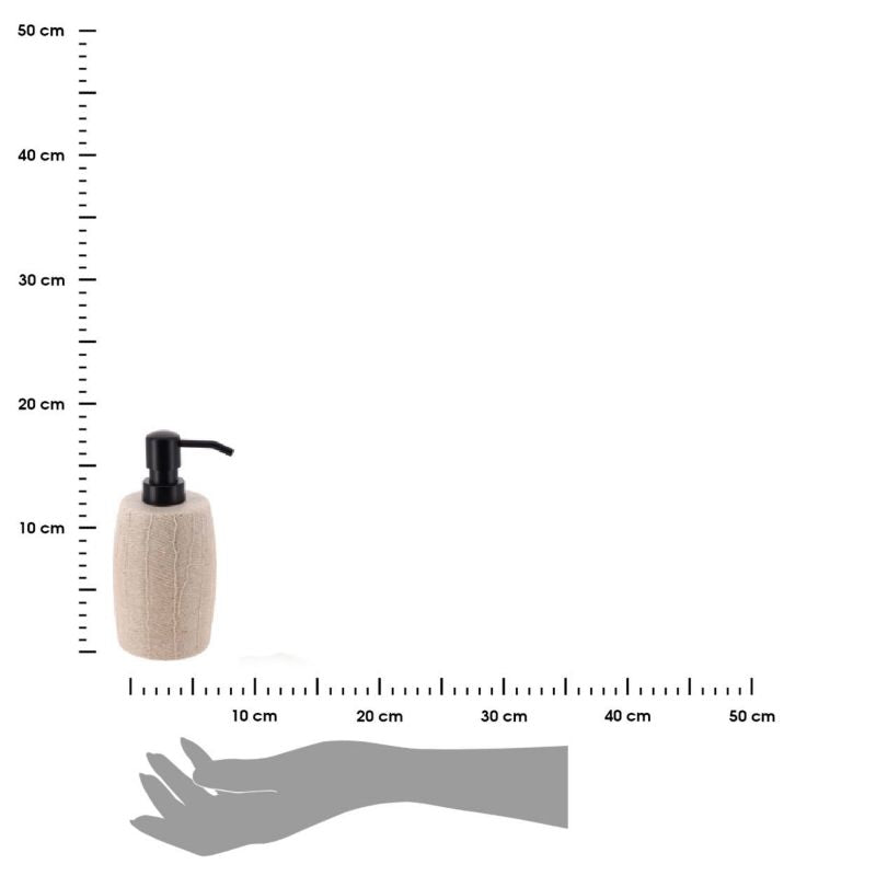 Sæbedispenser Binchi Beige Riflet 330 ml 1 stk. | 3664323189155