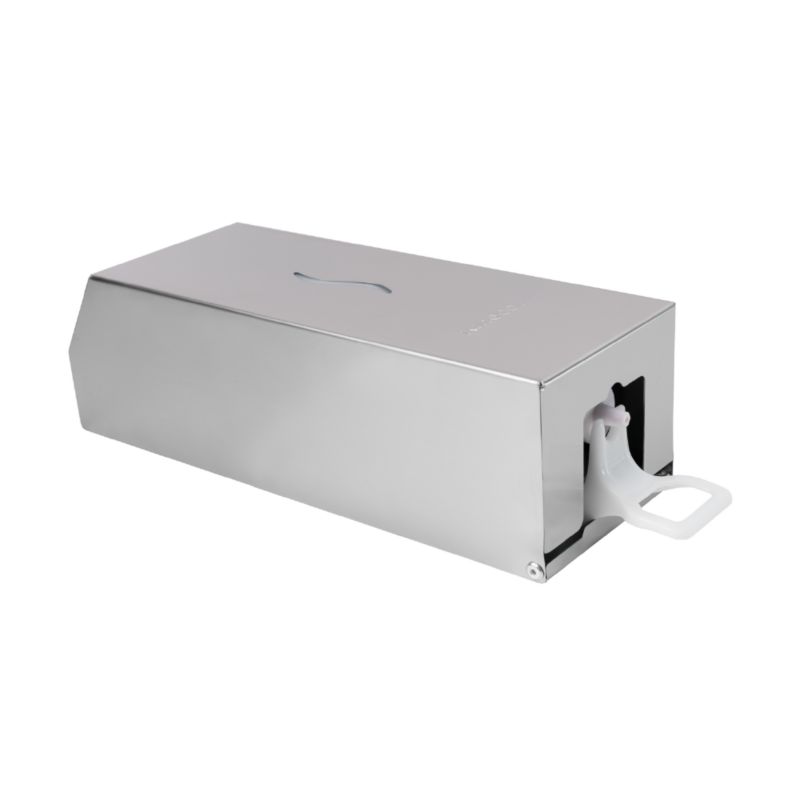Vægmonteret Sæbedispenser 1000 ml Børstet Rustfrit Stål 28x10x10 cm