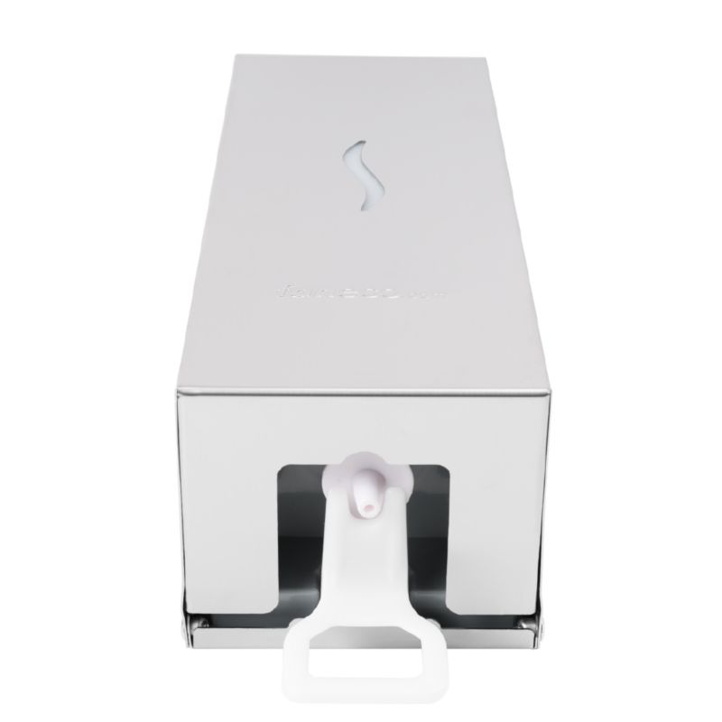 Vægmonteret Sæbedispenser 1000 ml Børstet Rustfrit Stål 28x10x10 cm