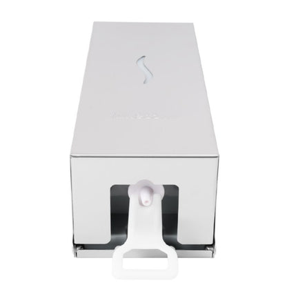 Vægmonteret Sæbedispenser 1000 ml Børstet Rustfrit Stål 28x10x10 cm