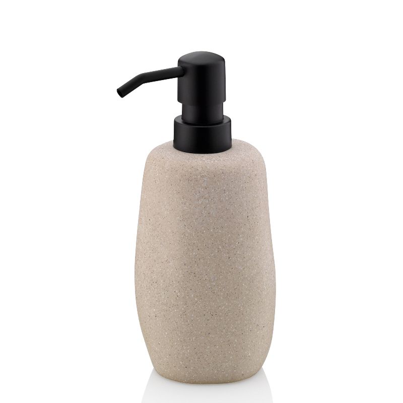 Cement Sæbedispenser Roda Beige 200 ml Stående 18 cm
