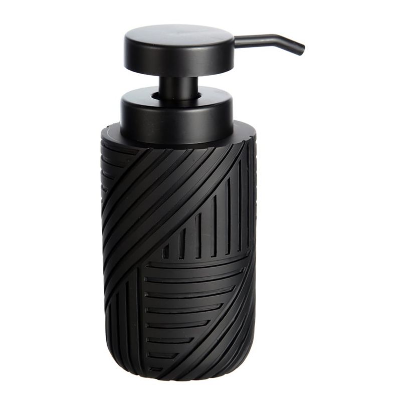 Sæbedispenser Sepio Nairobi Stående Mat Sort 200 ml 1 stk. | 5901583507373