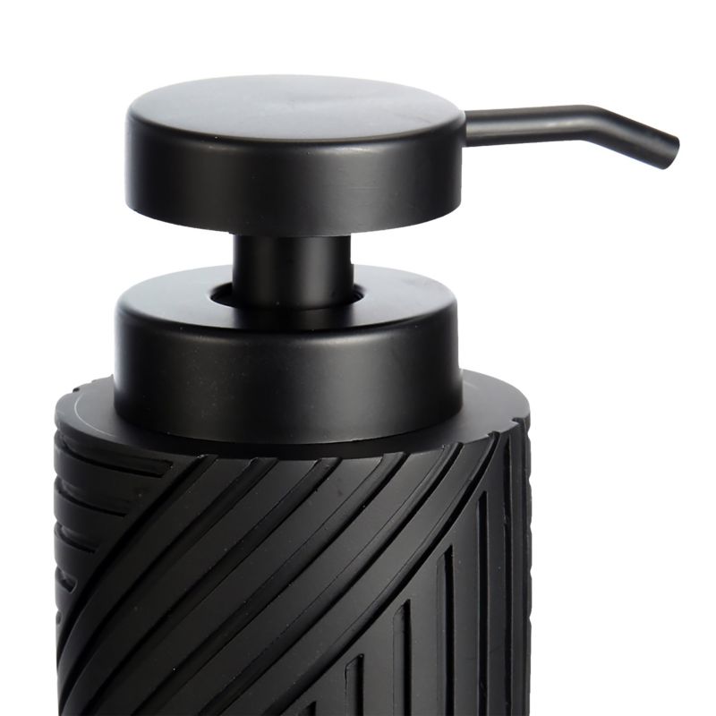 Sæbedispenser Sepio Nairobi Stående Mat Sort 200 ml 1 stk. | 5901583507373
