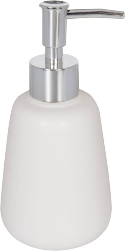 Ceramisk Sæbedispenser Plus Hvid 17 cm