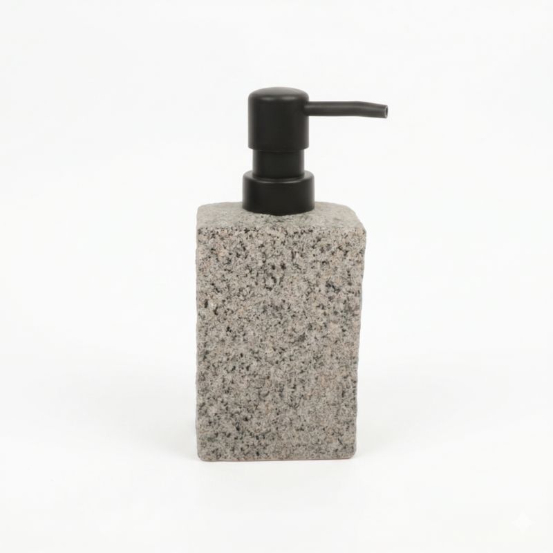 Keramisk Sæbedispenser Grå 350 ml 17 cm