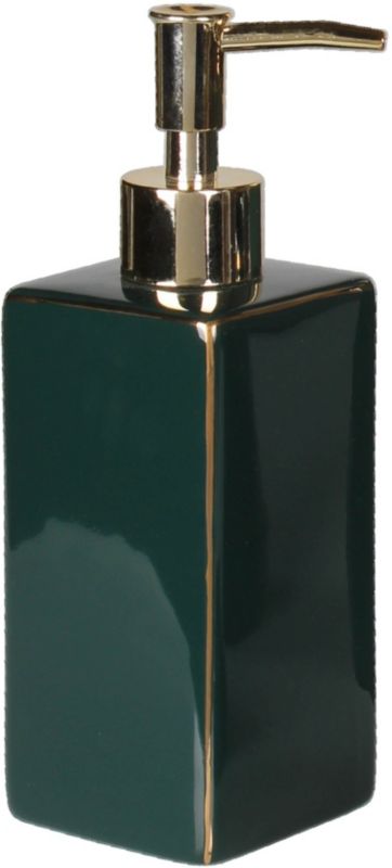 Sæbedispenser Eryn 6,5x6,5x19 cm Grøn Keramik