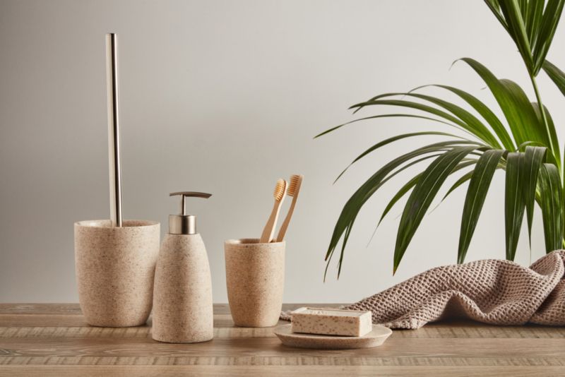 Sæbedispenser Balka Beige 175 mm Stenlook