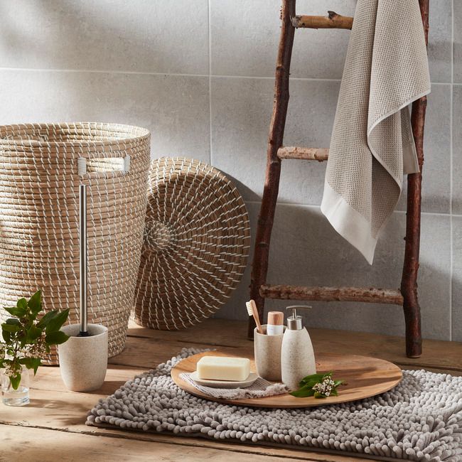 Sæbedispenser Balka Beige 175 mm Stenlook